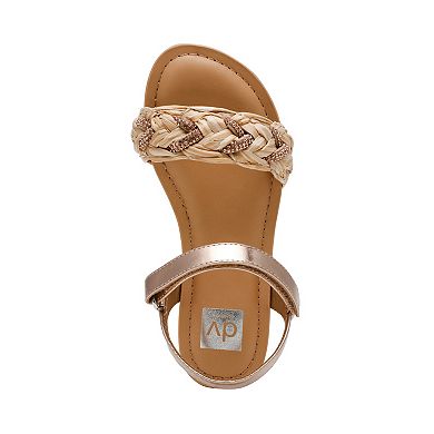 DV by Dolce Vita Callub Girls Woven Strap Sandals