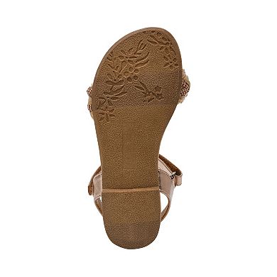 DV by Dolce Vita Callub Girls Woven Strap Sandals