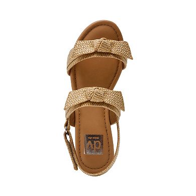 DV by Dolce Vita Versailles Woven Girls Platform Sandals