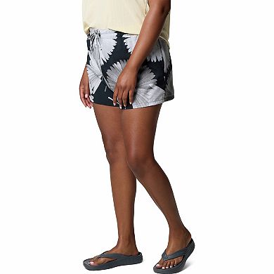 Plus Size Columbia Bogata Bay Print II Shorts
