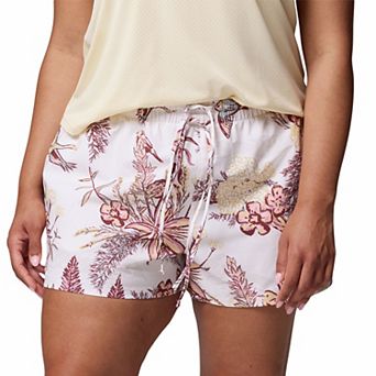 Plus Size Columbia Bogata Bay Print II Shorts