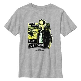 Boys 8-20 Marvel Captain America Brave New World Samuel Sterns The Leader Graphic Tee