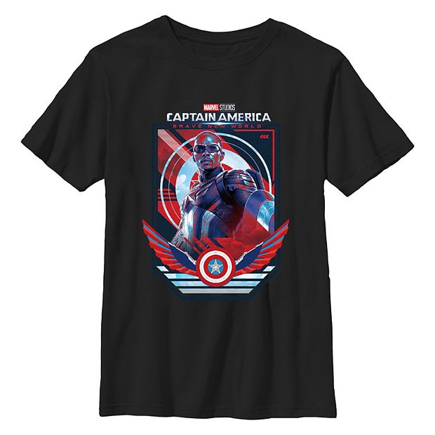 Boys 8-20 Marvel Captain America Brave New World New Captain