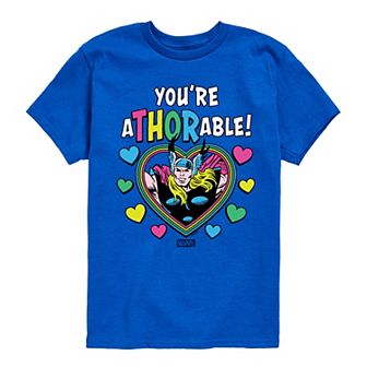 Boys 8-20 Marvel Thor You're aThorable Graphic Tee