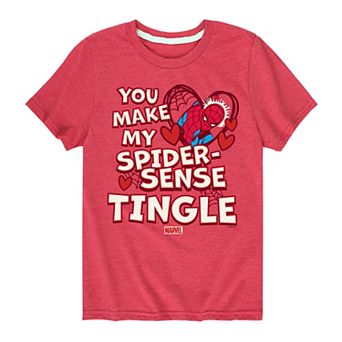 Boys 8-20 Marvel Spider-Man Spider-Sense Tingle Graphic Tee