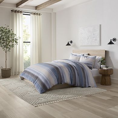 Vellux Alfie Blue & Grey Comforter Set