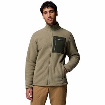 Men's Columbia Pebbled Full Zip Fleece