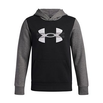 Boys 8-20 Under Armour Rival Fleece Colorblock Graphic Hoodie