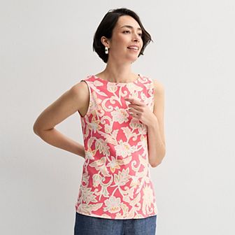 Women's Croft & Barrow® Bateau Tank Top