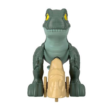 IMAGINEXT Jurassic World Tyrannosaurus Rex Dinosaur Toy with Wheels
