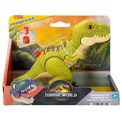 IMAGINEXT Jurassic World Rebirth Tyrannosaurus Rex Dinosaur Action Figure with Motion