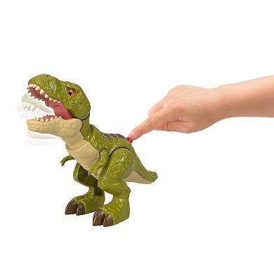 IMAGINEXT Jurassic World Rebirth Tyrannosaurus Rex Dinosaur Action Figure with Motion