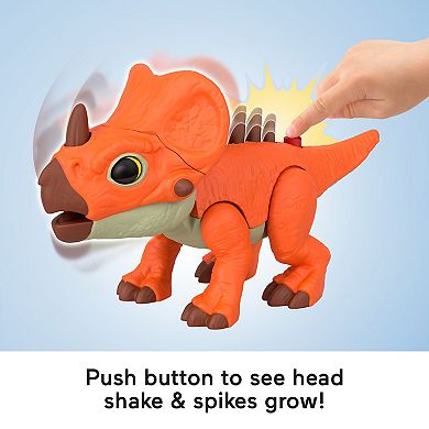 IMAGINEXT Jurassic World Aquilops Dinosaur Action Figure with Motion