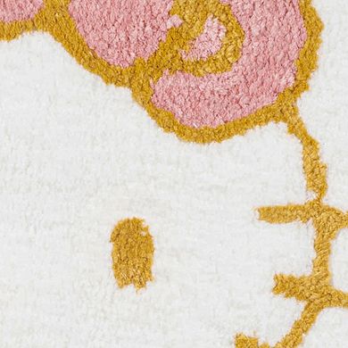 Hello Kitty Stars Tufted Rectangle Rug