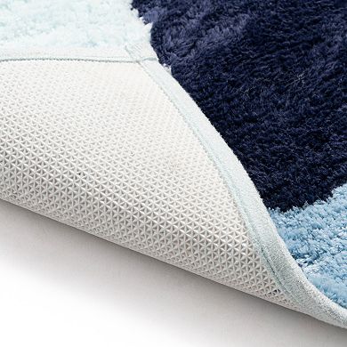 Bluey Tufted Rectangle Bathroom Rug