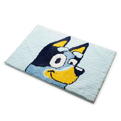 Bluey Tufted Rectangle Bathroom Rug