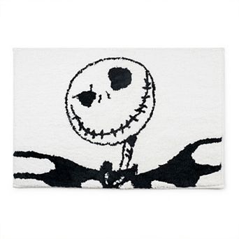 Nightmare Before Christmas Swirl Tufted Rectangle Bathroom Rug