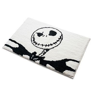 Nightmare Before Christmas Swirl Tufted Rectangle Bathroom Rug