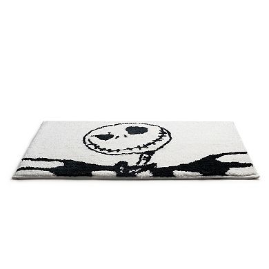 Nightmare Before Christmas Swirl Tufted Rectangle Bathroom Rug