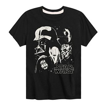 Boys 8-20 Star Wars Villains Collage Graphic Tee