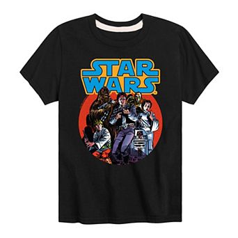 Boys 8-20 Star Wars Vintage Comic Graphic Tee