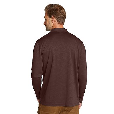Men's Eddie Bauer Long Sleeve Melange Polo