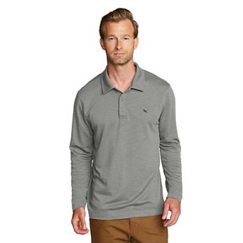 Men's Eddie Bauer Long Sleeve Melange Polo