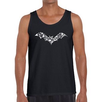 Bat Pics - Men's Word Art Tank Top