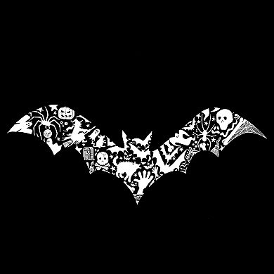 Bat Pics - Men's Tall And Long Word Art T-shirt