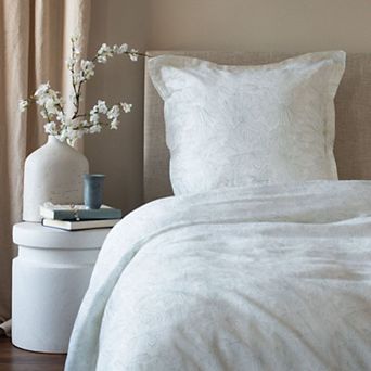 100% French Linen Flanged Euro Sham - 26" X 26"