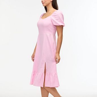 Women's Ellen Tracy Sweetheart Neckline Balloon Sleeve Flounce Dress
