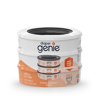 Diaper Genie 3 pk Clean Laundry Scented Round Refills