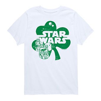 Boys 8-20 Star Wars Shamrock Graphic Tee