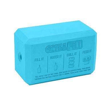 Chew King Blue Large Chill Fill Treat Dog Toy