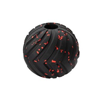 Chew King Black 3 in Supreme Rubber Ball Medium Dog Toy