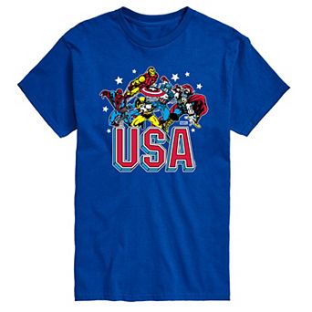Men's Marvel USA Graphic Tee