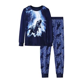 Boys 6-14 Cuddl Duds® Snug Fit Long Sleeve Pajama Top & Pajama Bottoms Set