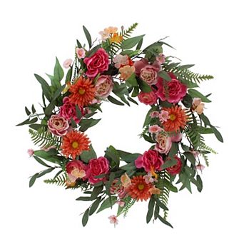 Everyday Decor Summer Daisy Wreath