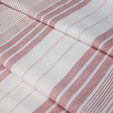 Awesome Home Beach Stripe Shower Curtain