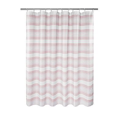 Awesome Home Beach Stripe Shower Curtain