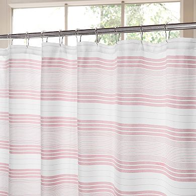 Awesome Home Beach Stripe Shower Curtain