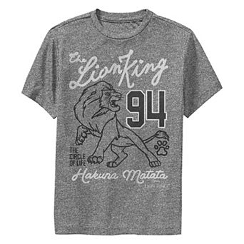 Disney's The Lion King Simba The Circle Of Life '94 Boys 8-20 Performance Graphic Tee