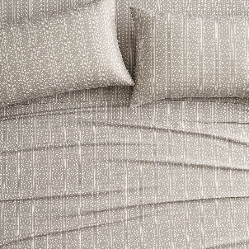 Bearpaw Serene All Season Comfort Sheet Set, Aztec