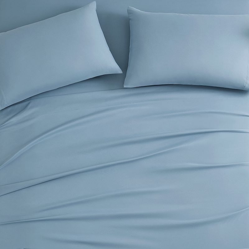 Bearpaw Serene All Season Comfort Sheet Set, Blueprint