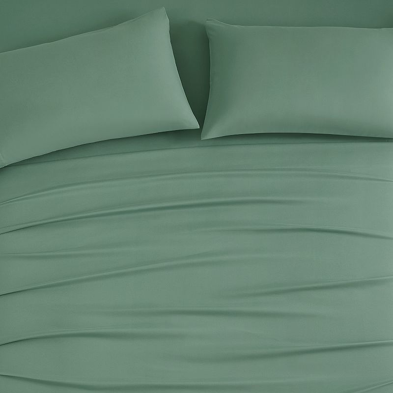 Bearpaw Serene All Season Comfort Sheet Set, Green