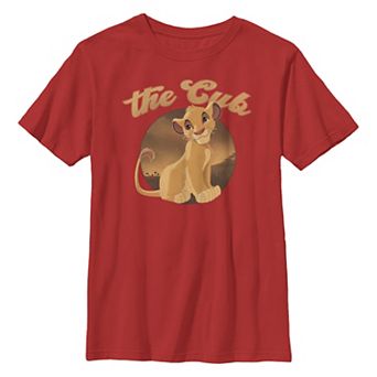 Disney's The Lion King Simba The Cub Boys 8-20 Graphic Tee