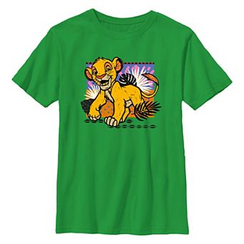 Disney's The Lion King Young Simba Cub Boys 8-20 Graphic Tee