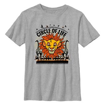 Disney's The Lion King Young Simba Circle Of Life Boys 8-20 Graphic Tee