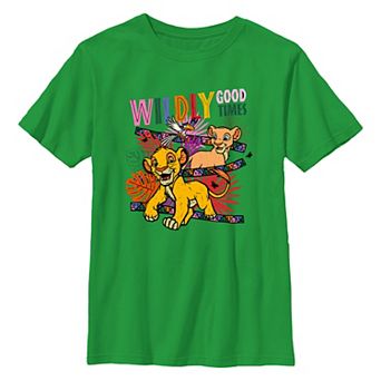 Disney's The Lion King Simba And Nala Wildly Good Times Boys 8-20 Graphic Tee