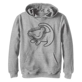 Disney's The Lion King Simba Sketch Boys 8-20 Graphic Hoodie